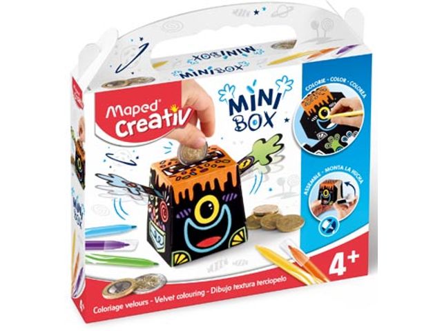 Mini Box coloriage velours réf 907013 - MAPED