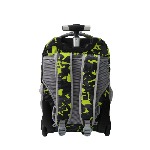 Trolley 18'' 3 Poches Grand Zip & Lizrie Brillant - Motif Garçon - UNISTYLE