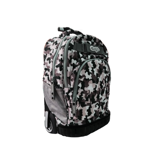 Trolley 18'' 3 Poches Grand Zip & Lizrie Brillant - Motif Garçon - UNISTYLE