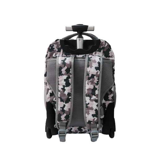 Trolley 18'' 3 Poches Grand Zip & Lizrie Brillant - Motif Garçon - UNISTYLE